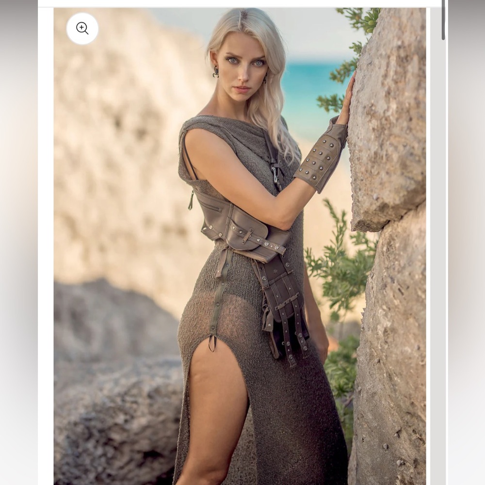 Psylo- Ply See-Through Dress, perfect for Burning Man